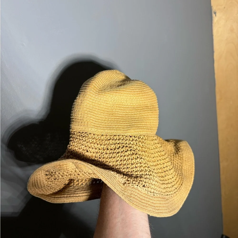 J.Crew Textured Summer Straw Hat